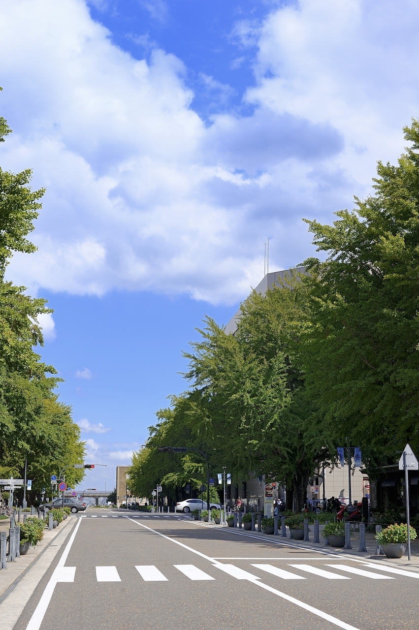 【異国情緒あふれる街並み】